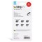 KINGART® Studio Felt Tip Pens, Medium Point, Set 6 Black Ink Markers